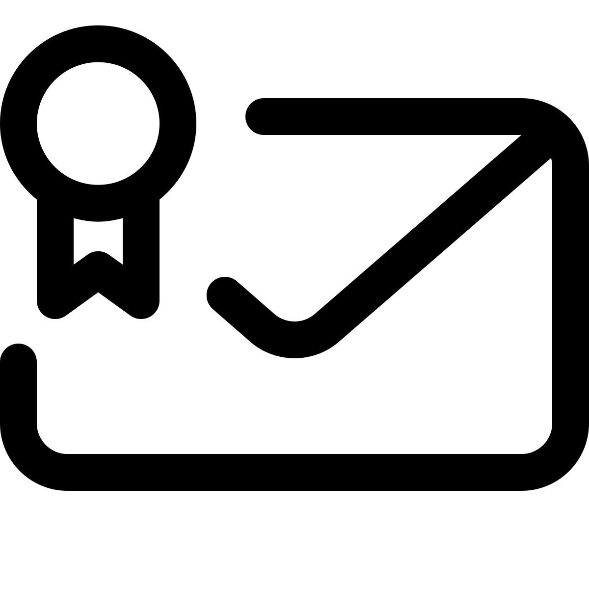 reward letter icon