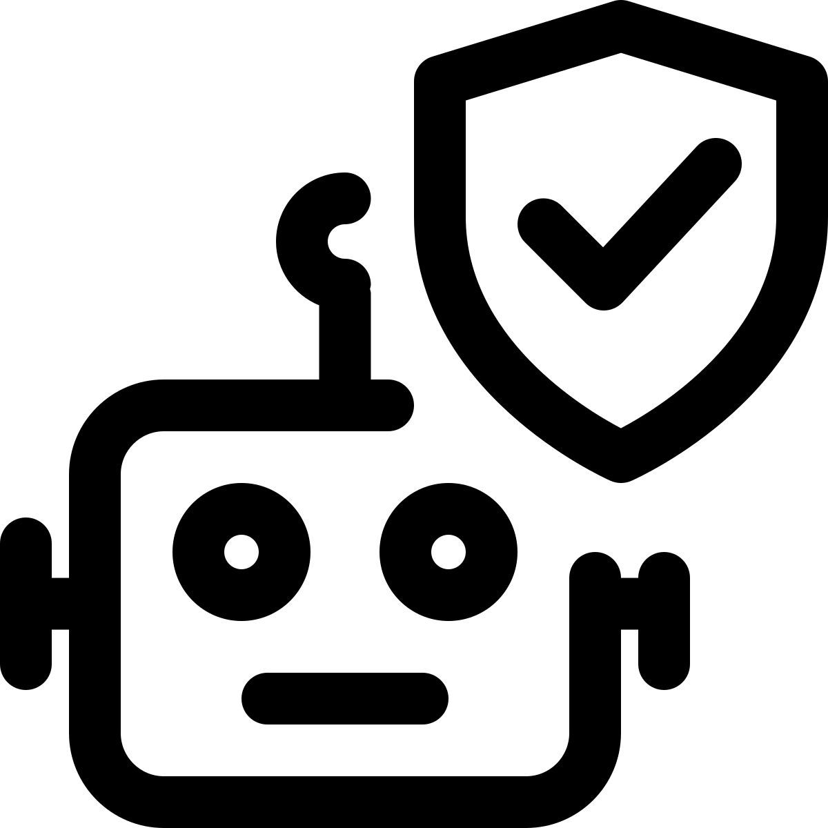 sicurezza dei robot icon