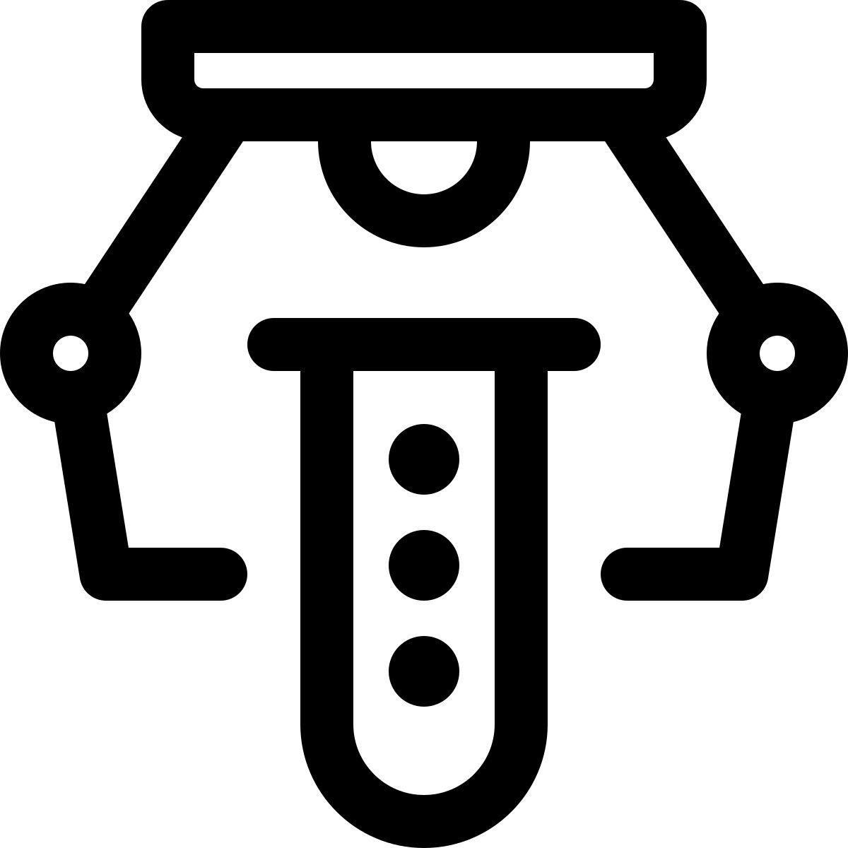 robótica de laboratório icon