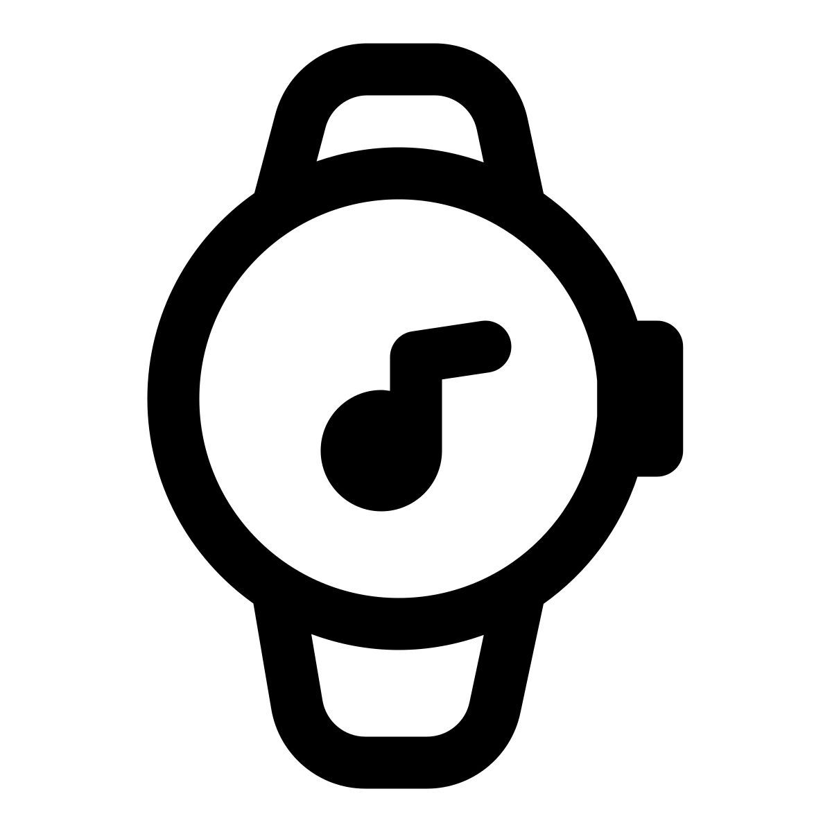 smartwatch music icon