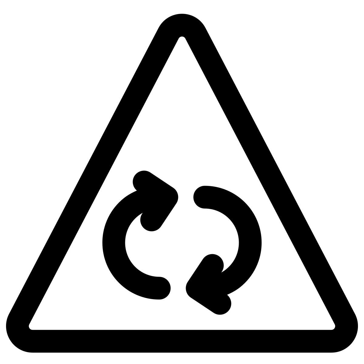 panneau de rond point icon