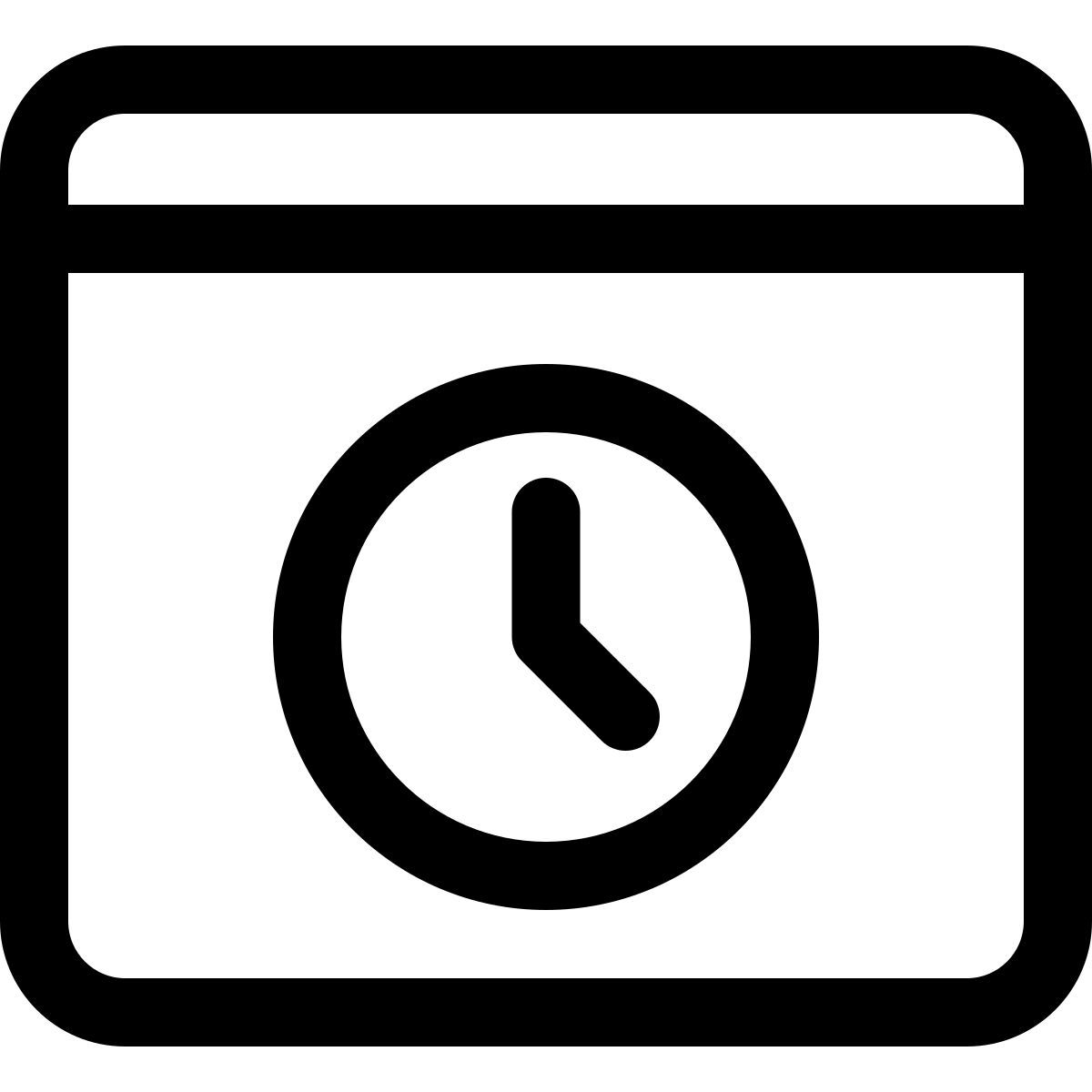 browser time icon