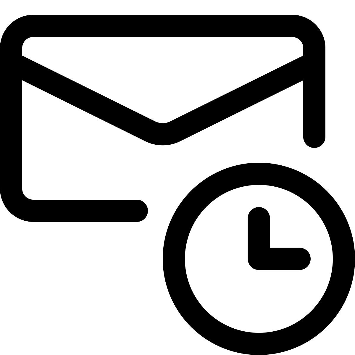 agendar entrega de e mail icon