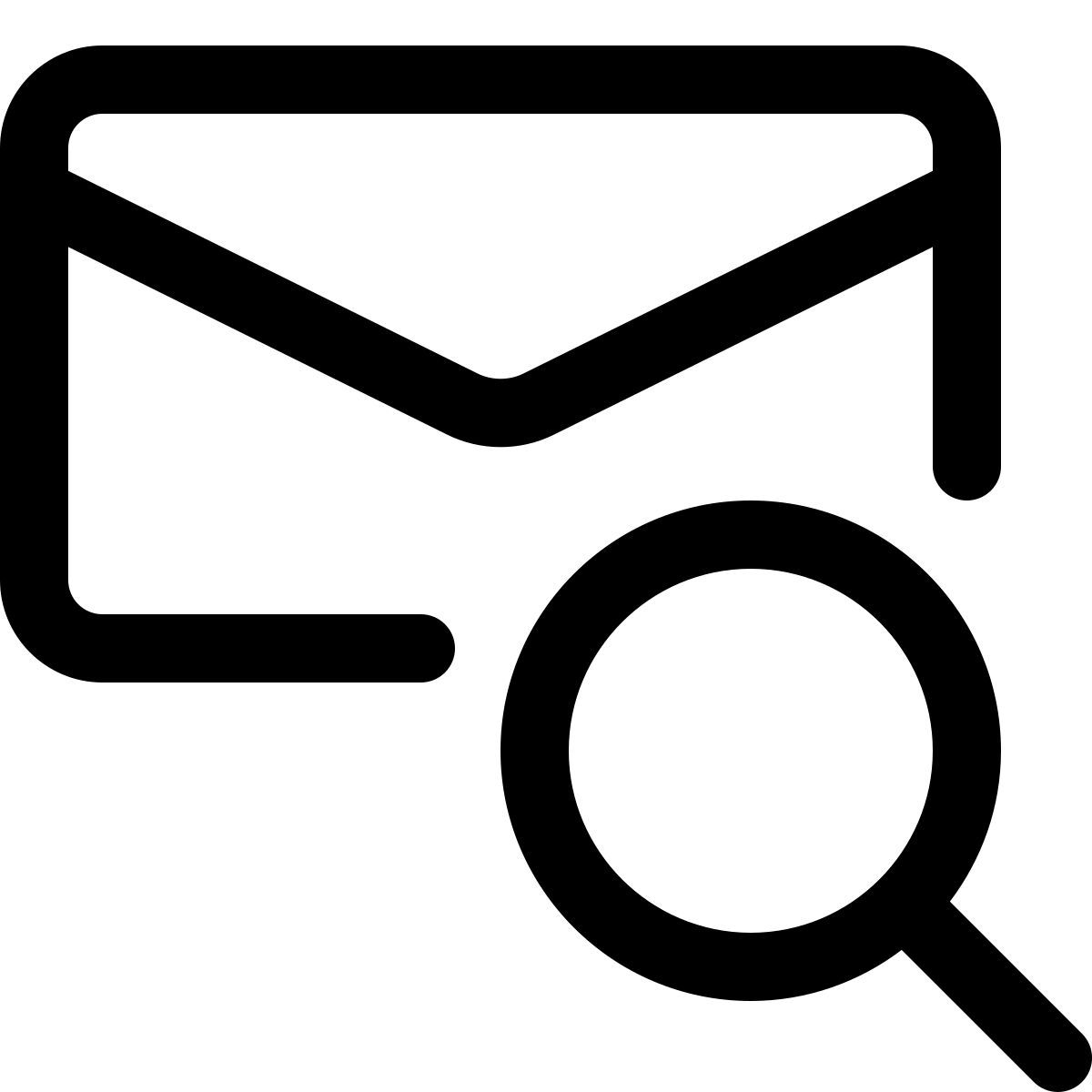 e mail nachricht suchen icon