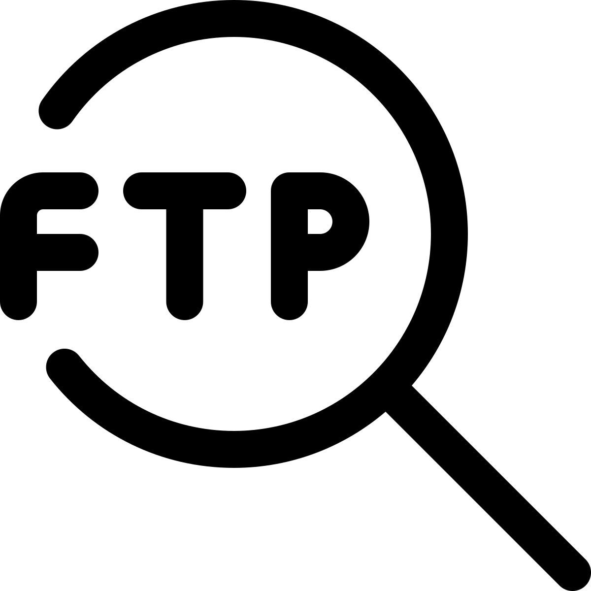 ftp search icon