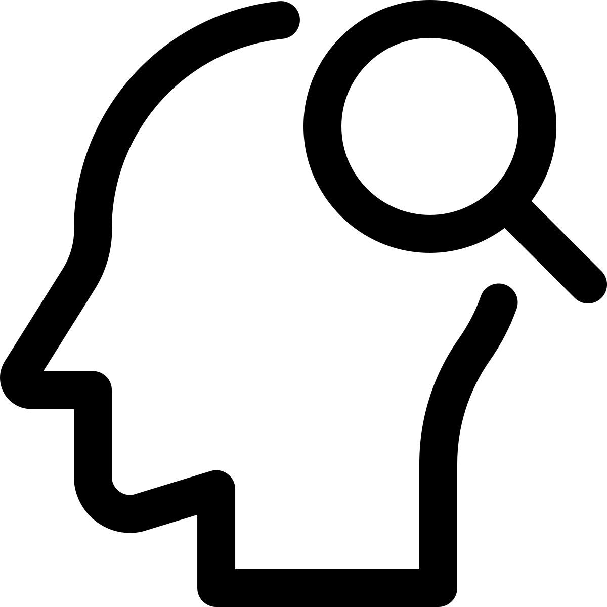 trouver des idées icon