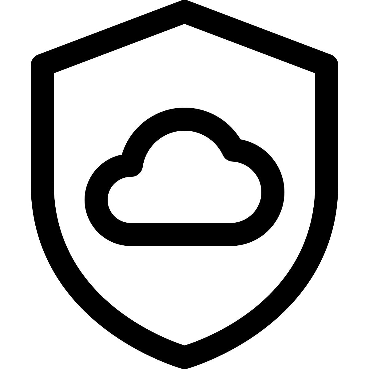 cloud security icon