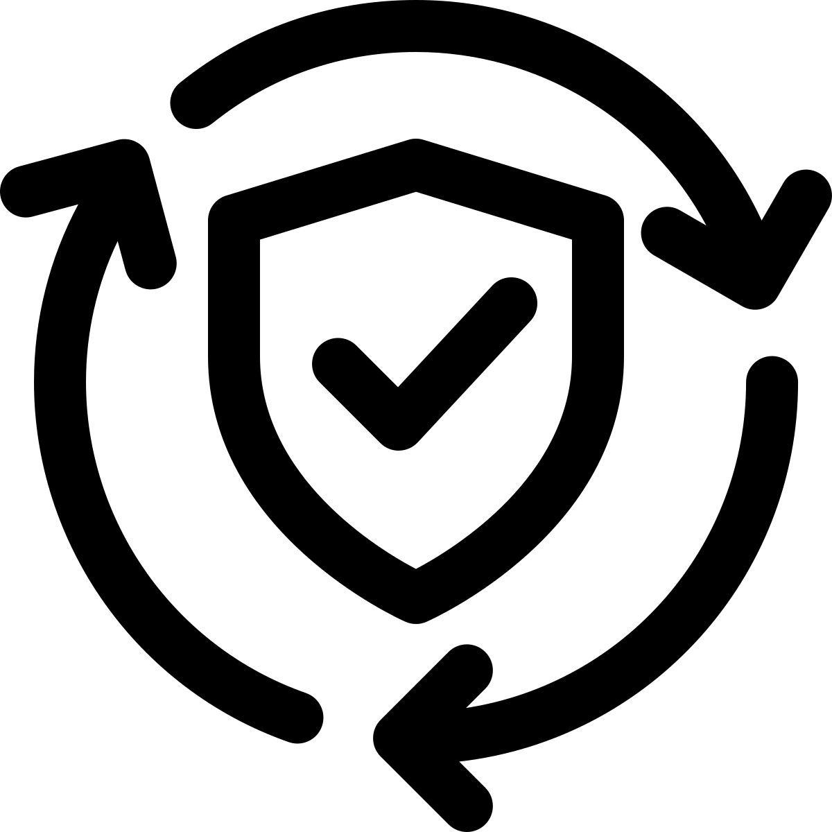 secure synchronization icon