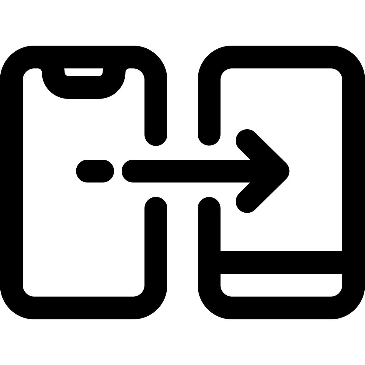 enviar informações de mídia do smartphone para o celular icon