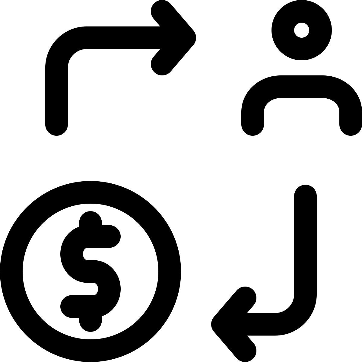 money transfer icon