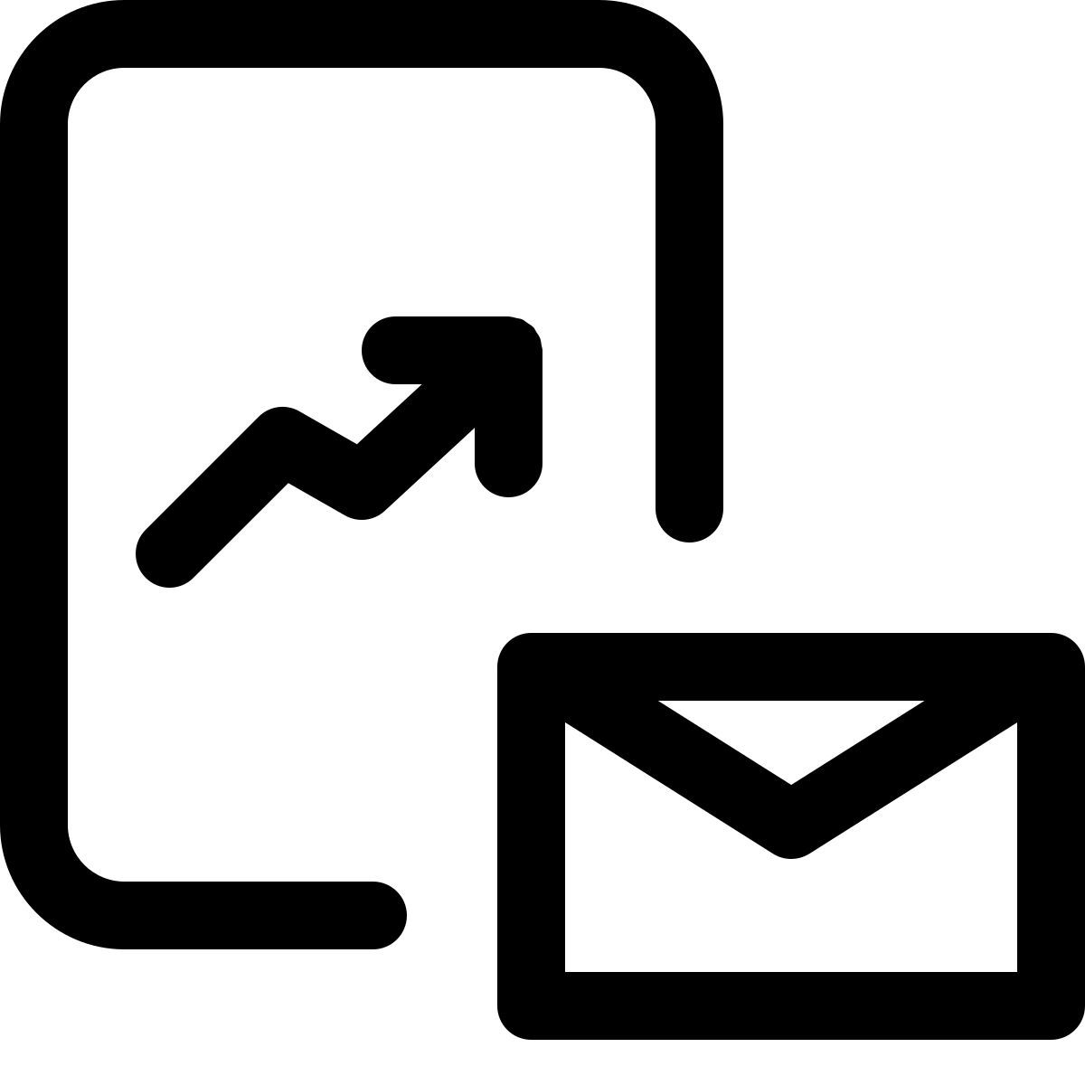 send graph icon