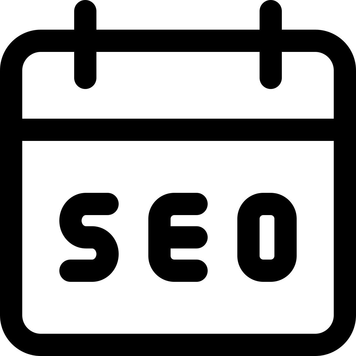 seo content calendar icon