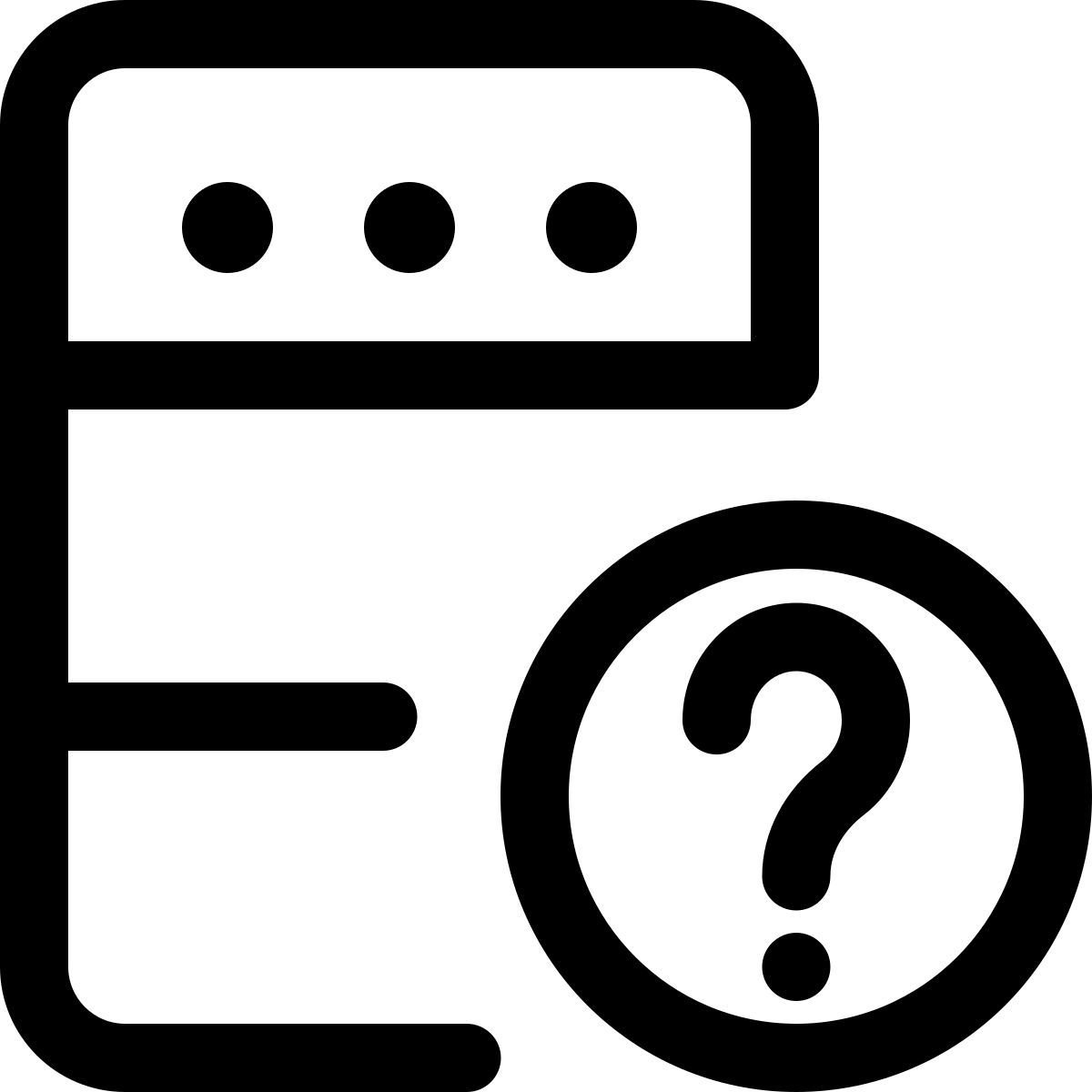 servidor desconocido icon