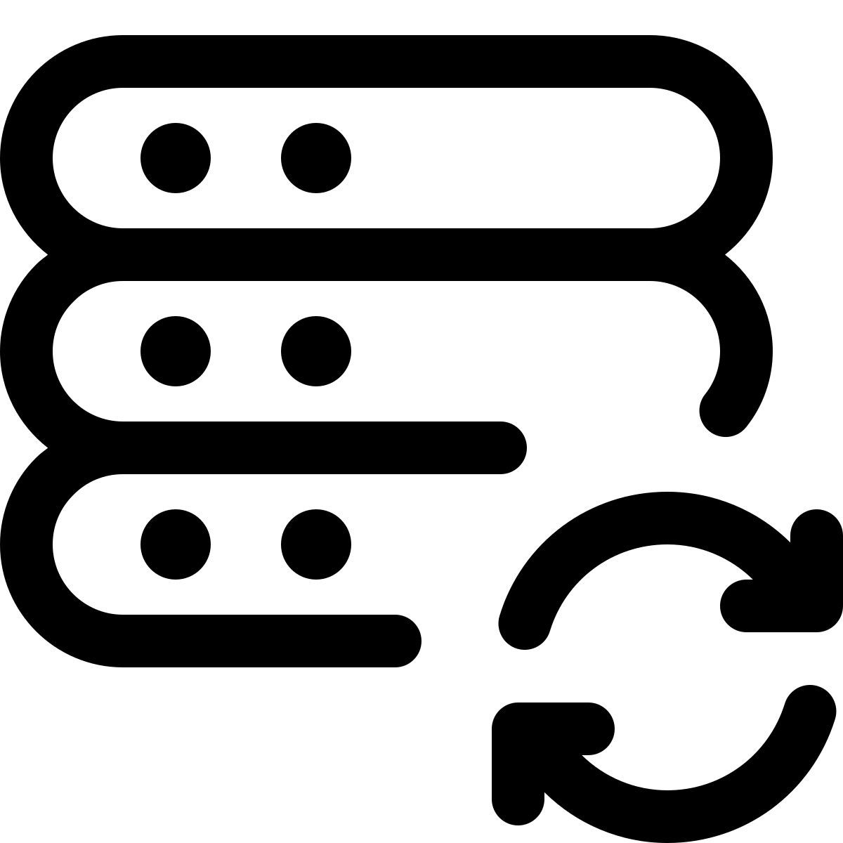 synchronisation du serveur icon