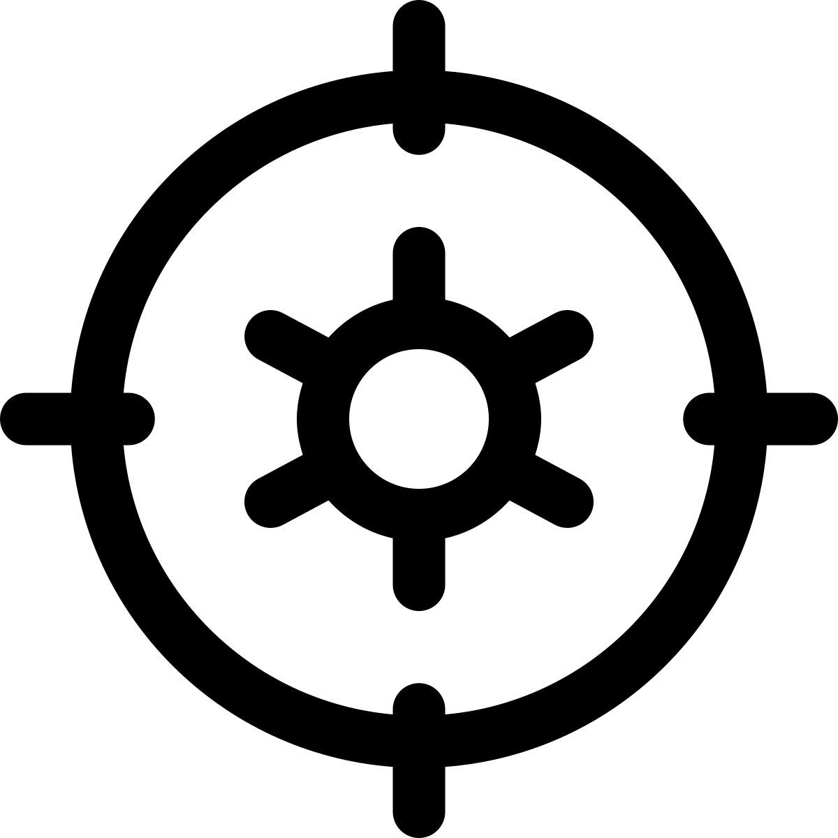 paramètres cibles icon
