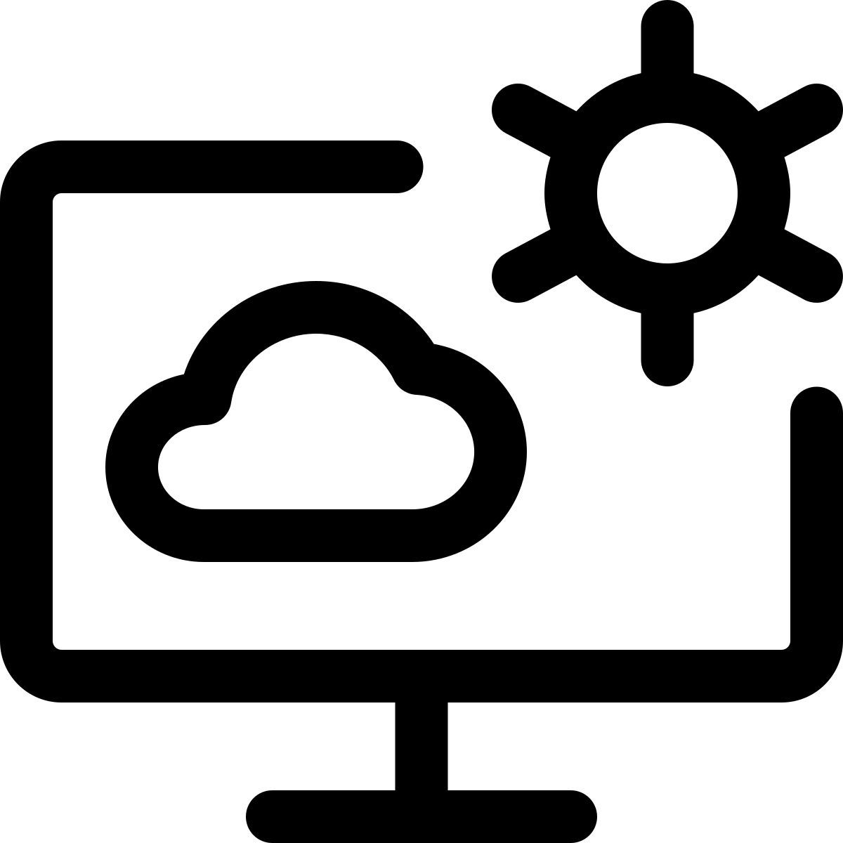 cloud storage settings icon
