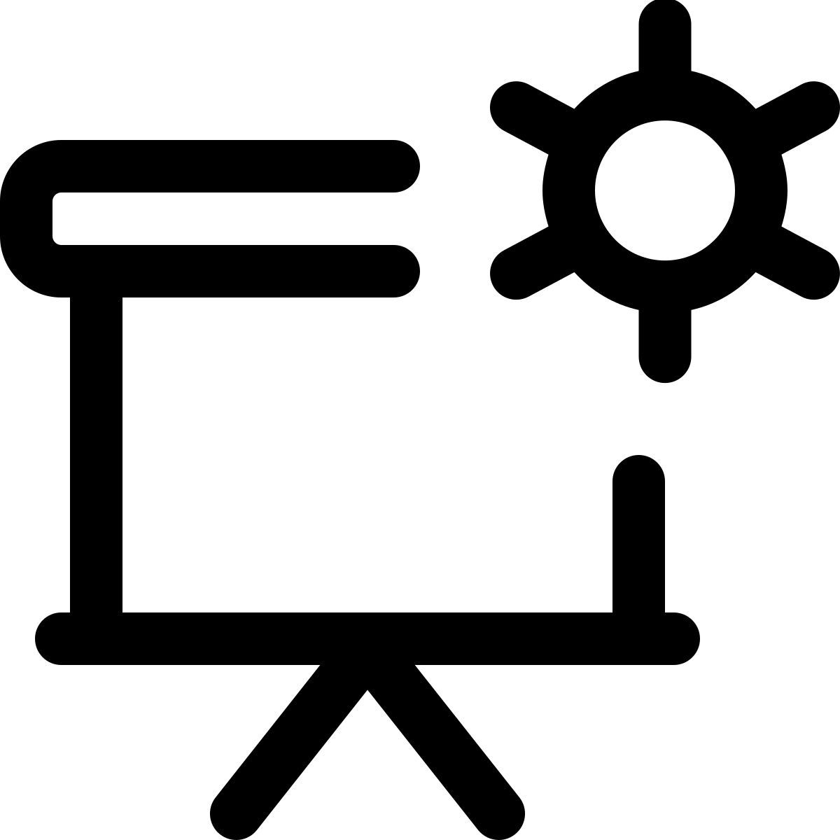 presentation management icon