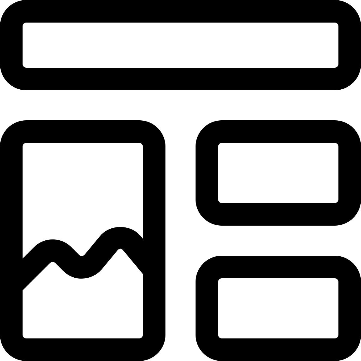 макет изображений icon