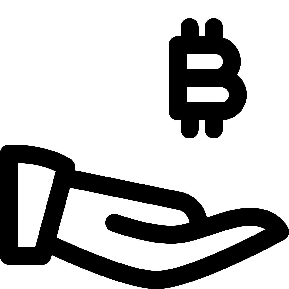 share bitcoin icon