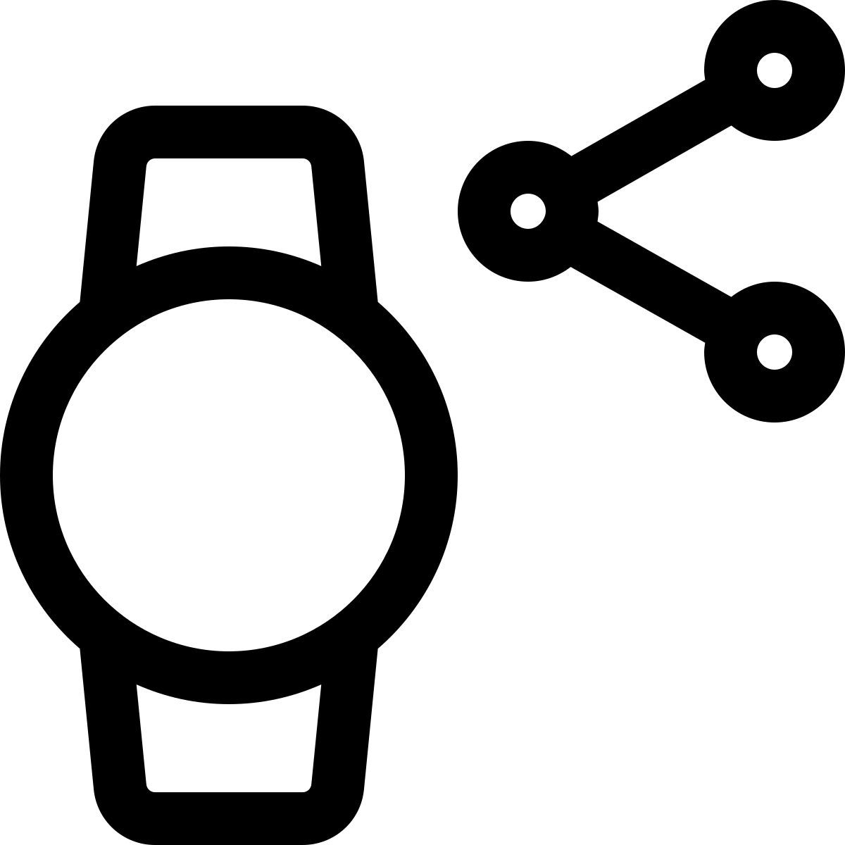 condividi i dati dello smartwatch icon