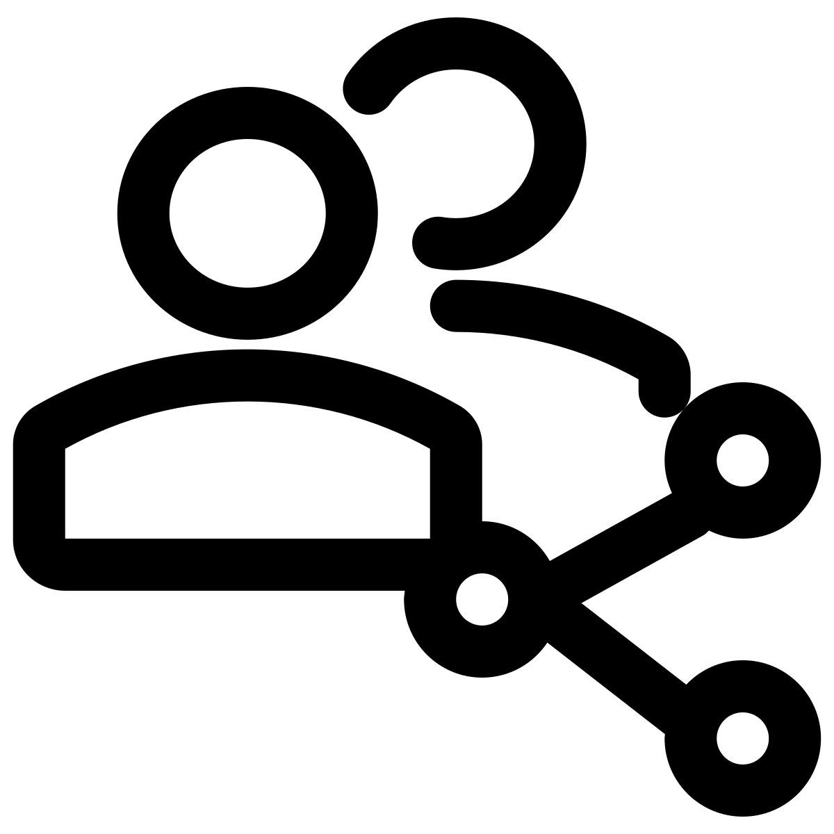 share user data icon