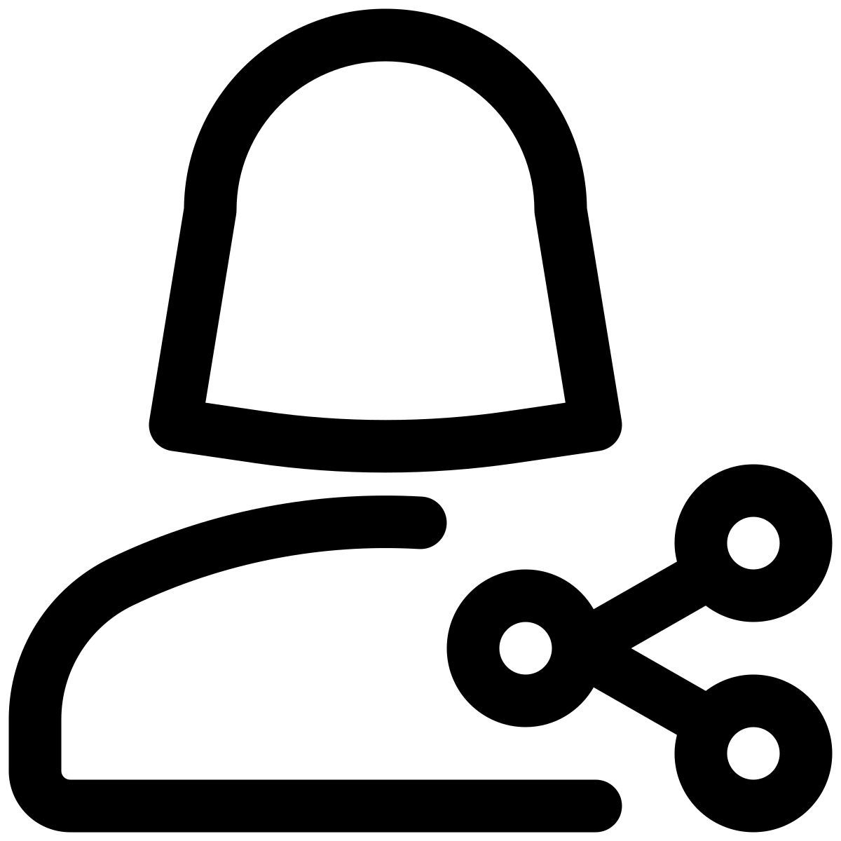 sharing the document for company chatting purpose icon