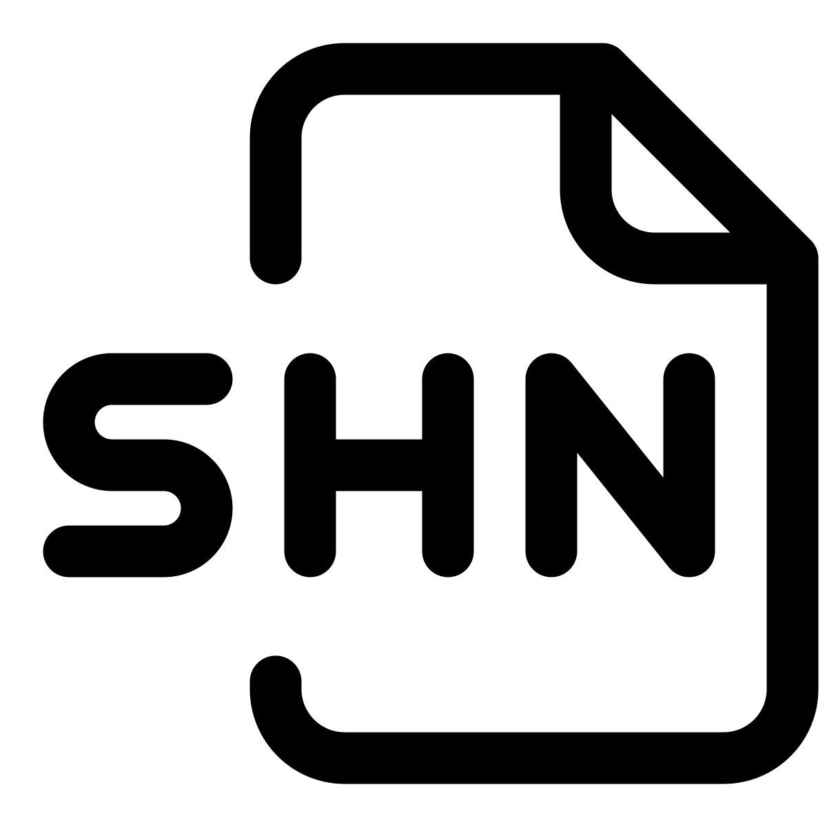 Fichier SHN icon