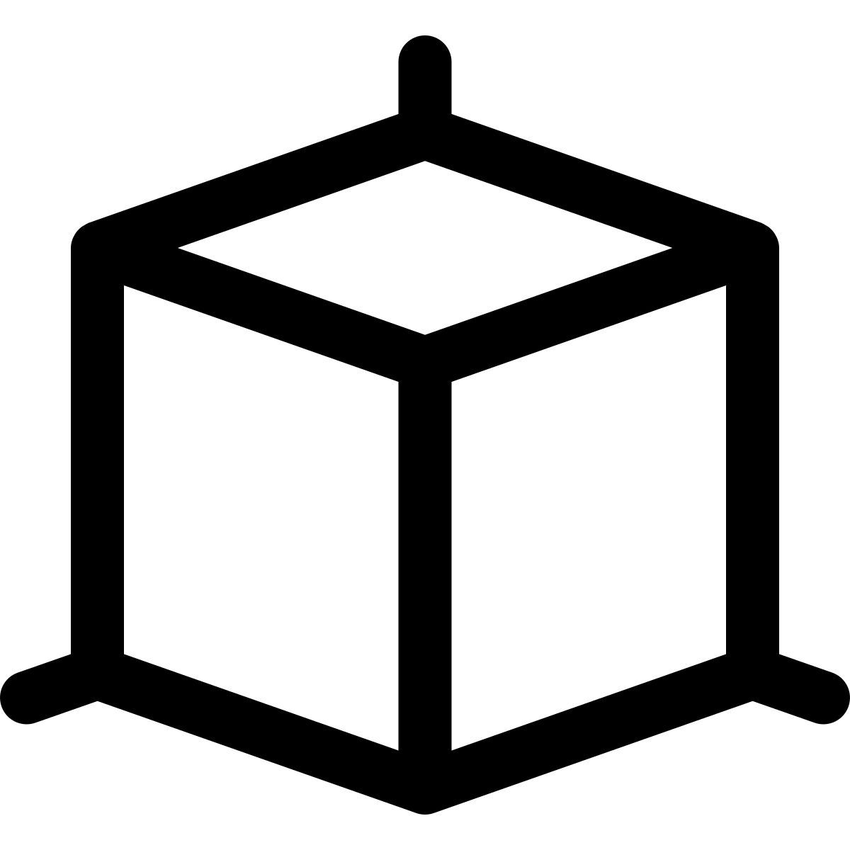3d cube icon