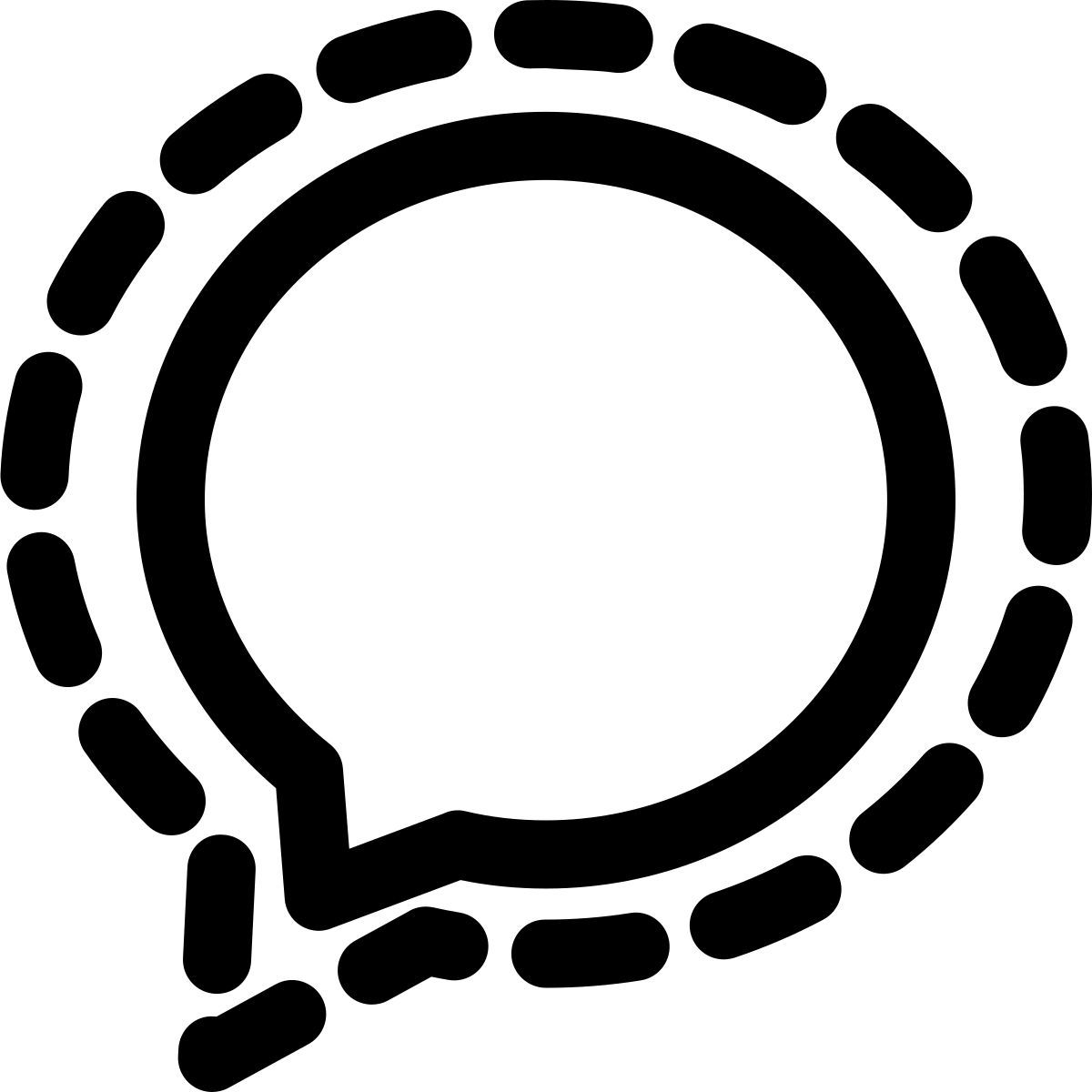 messaggero di segnale icon