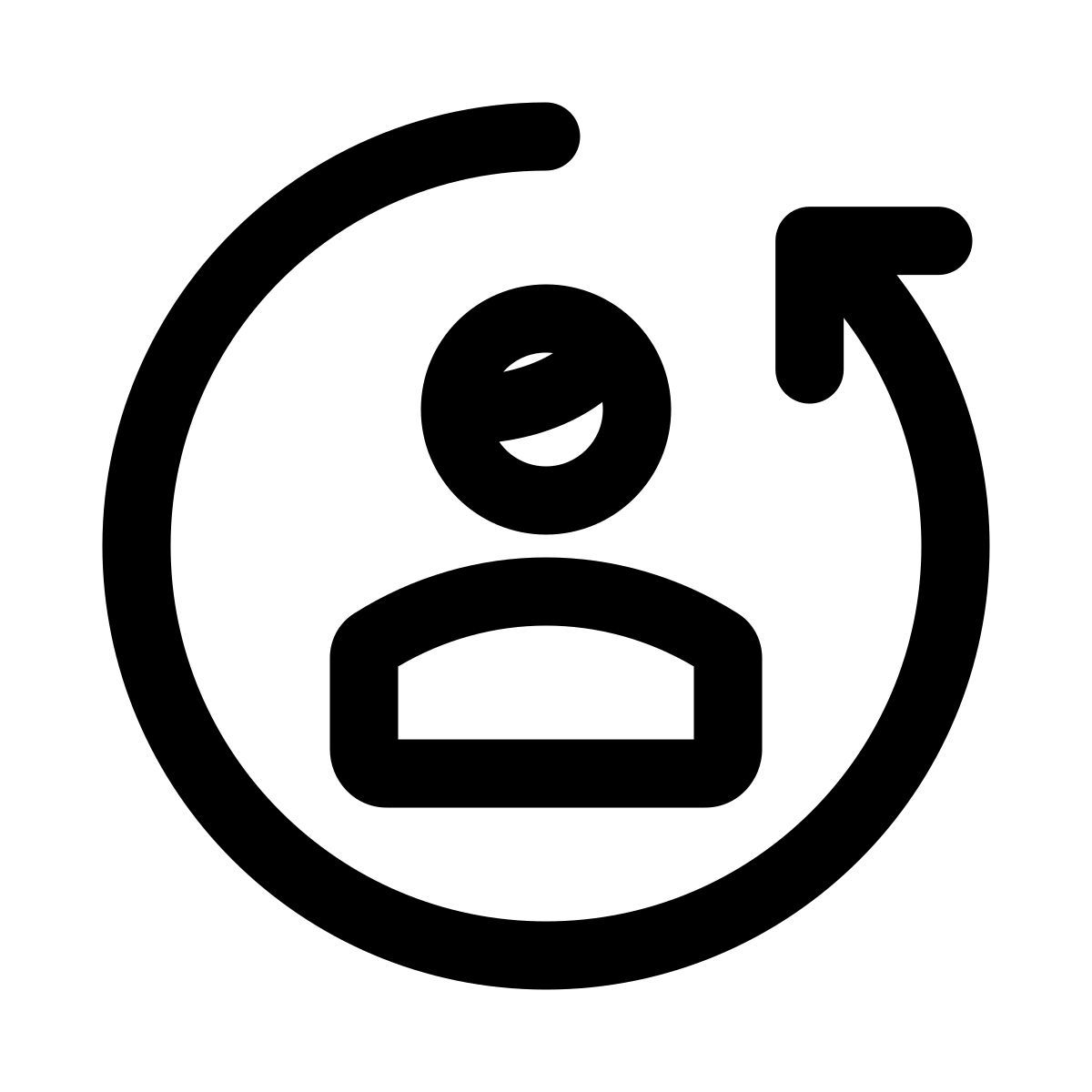 recharger le profil icon