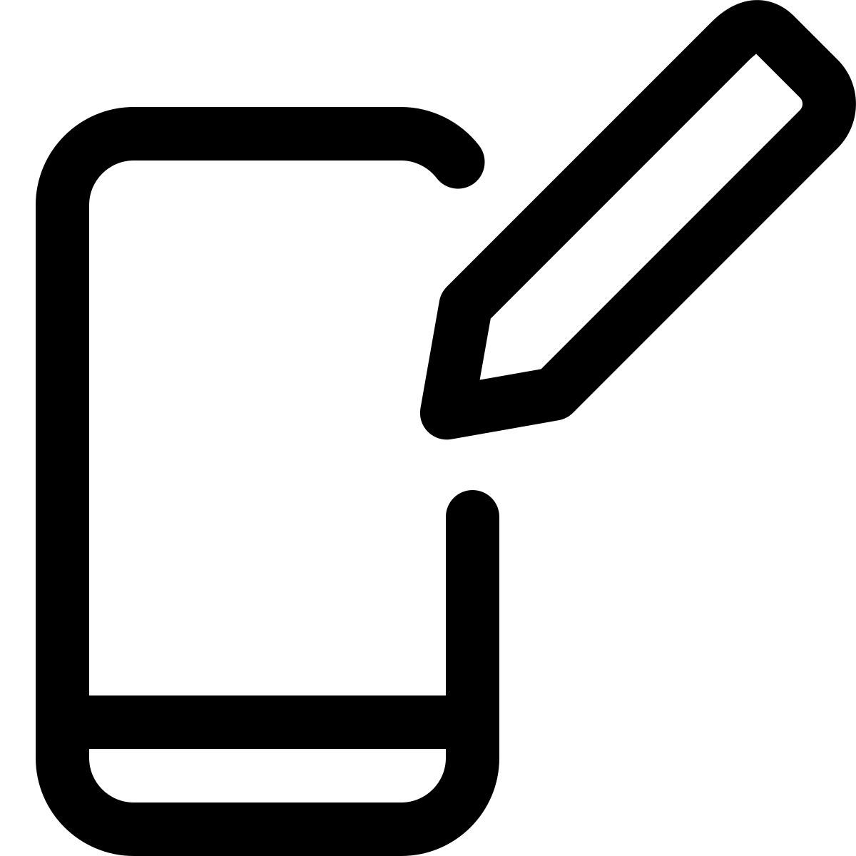 smartphone stift icon