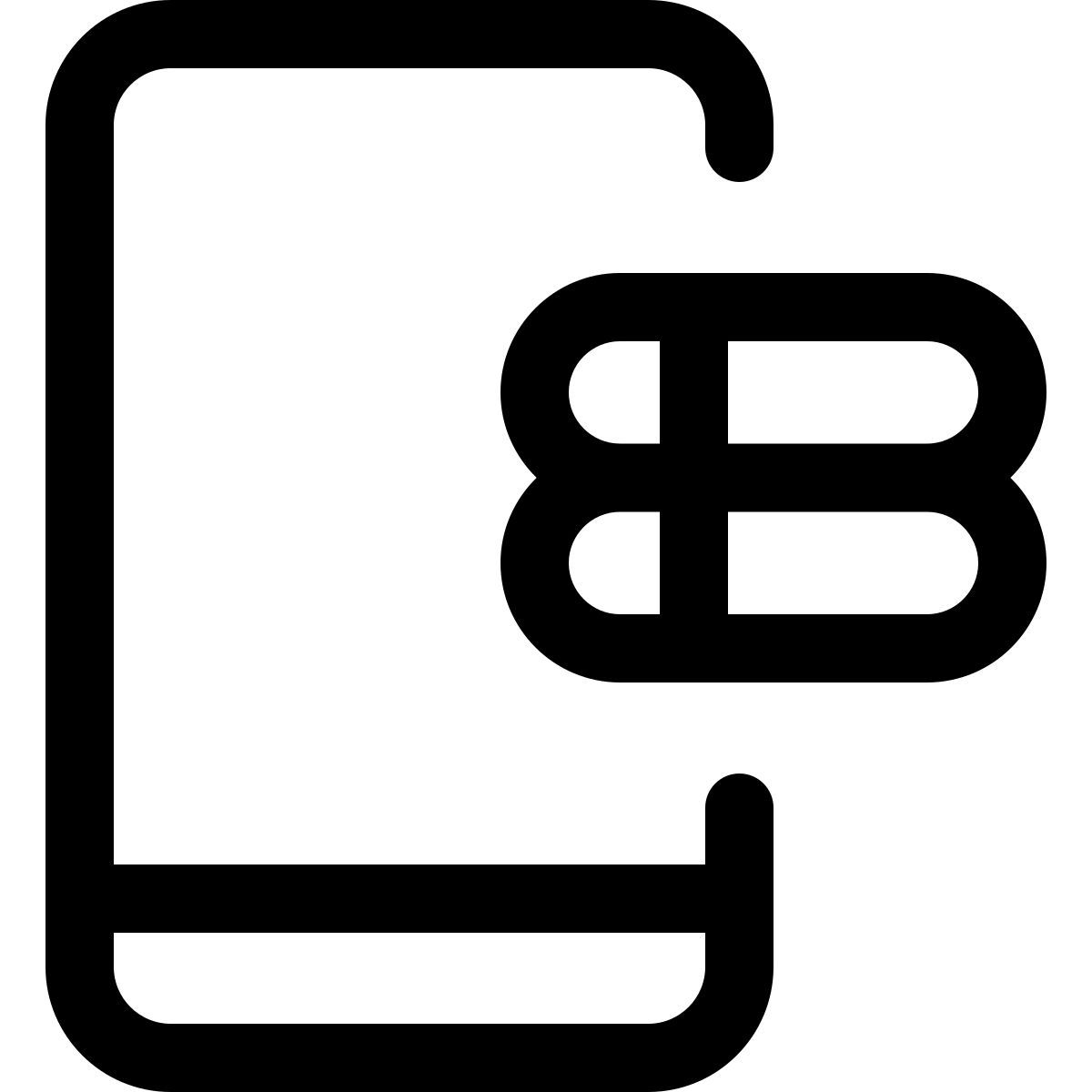 Serveur mobile icon
