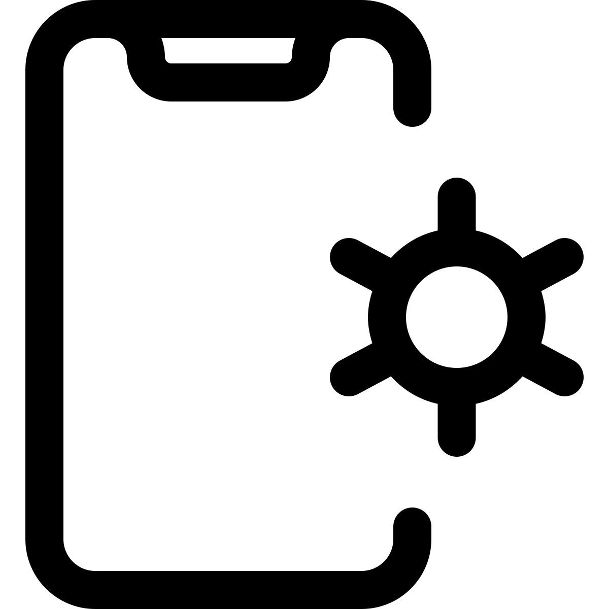 smartphone settings icon