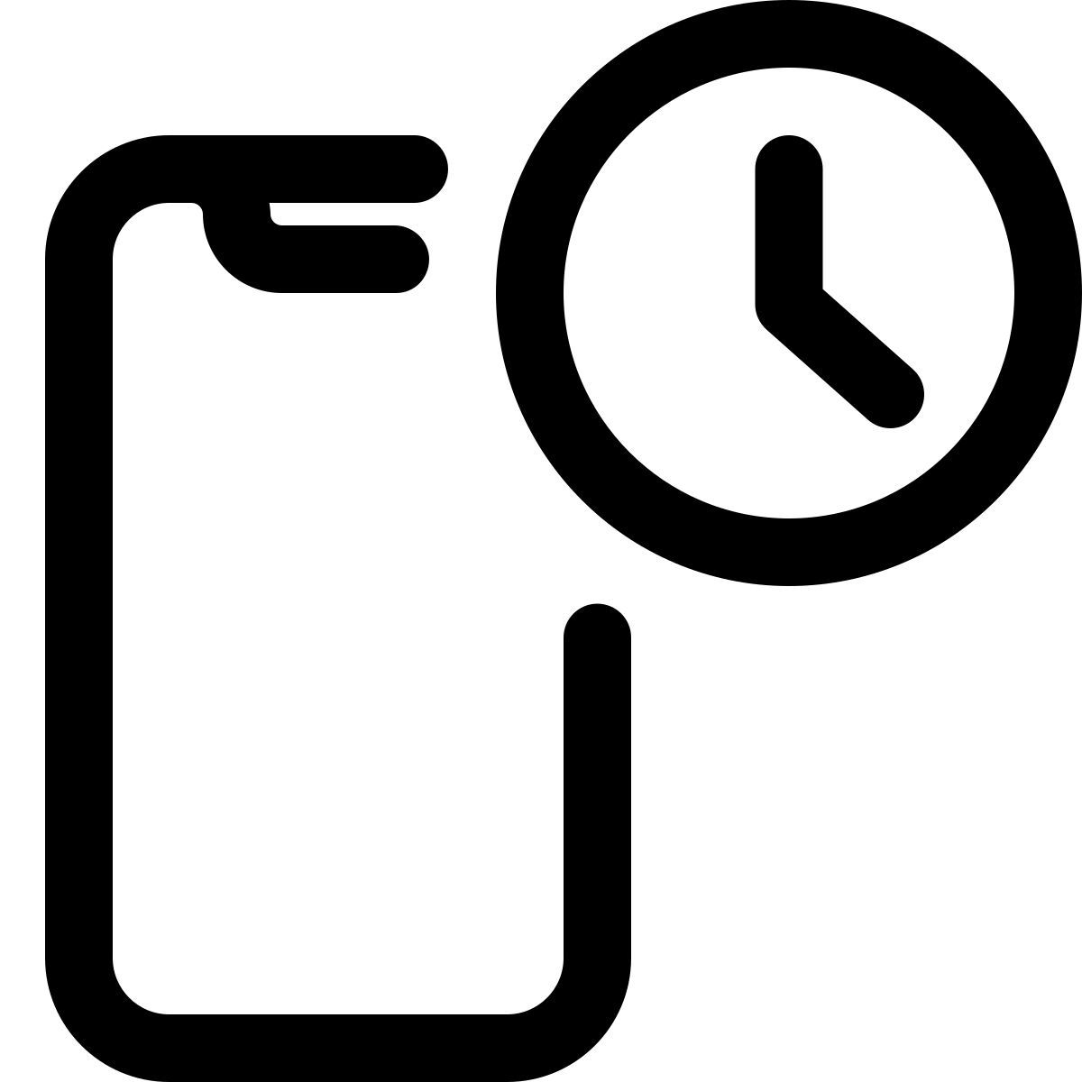 Timer mobile icon