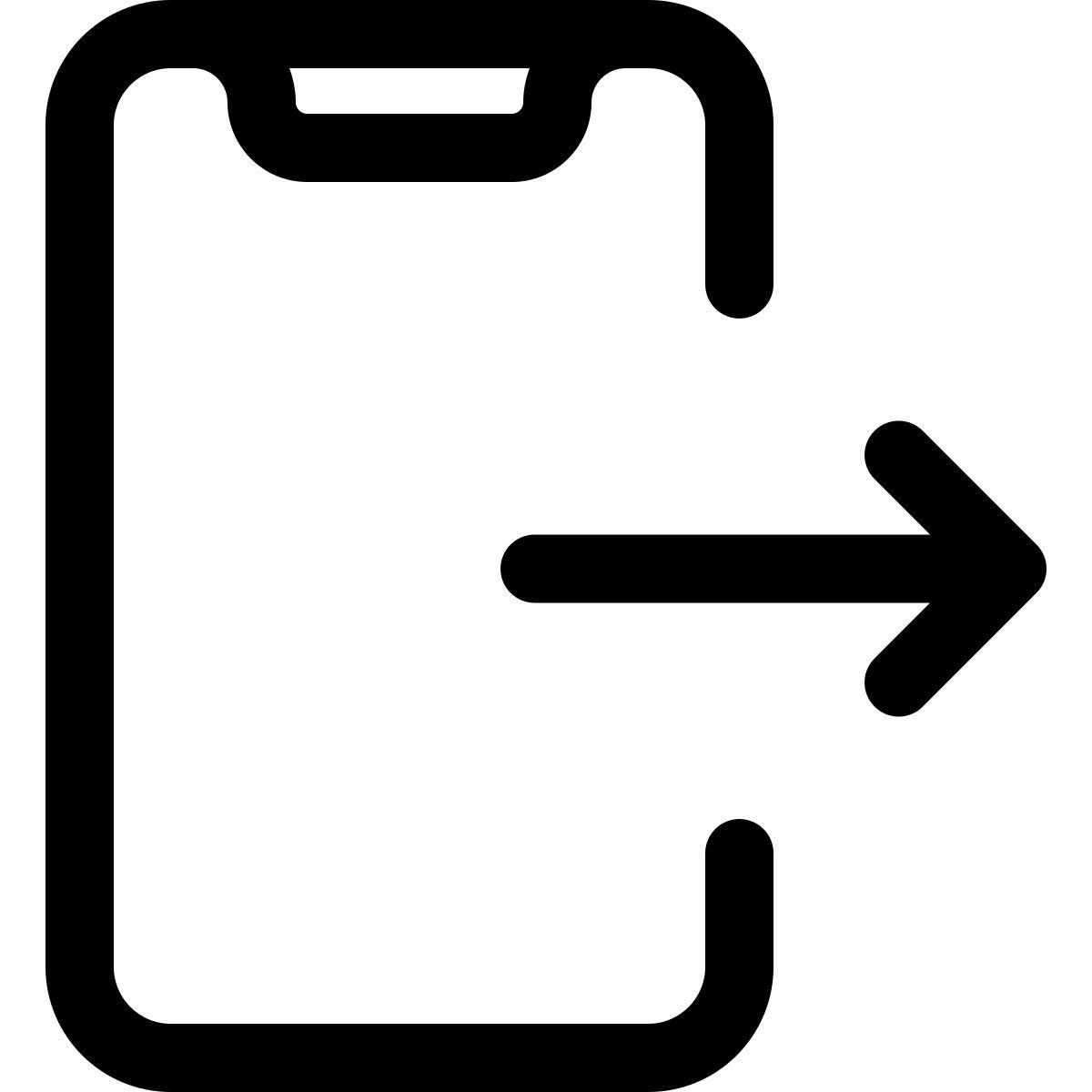mobile logout icon