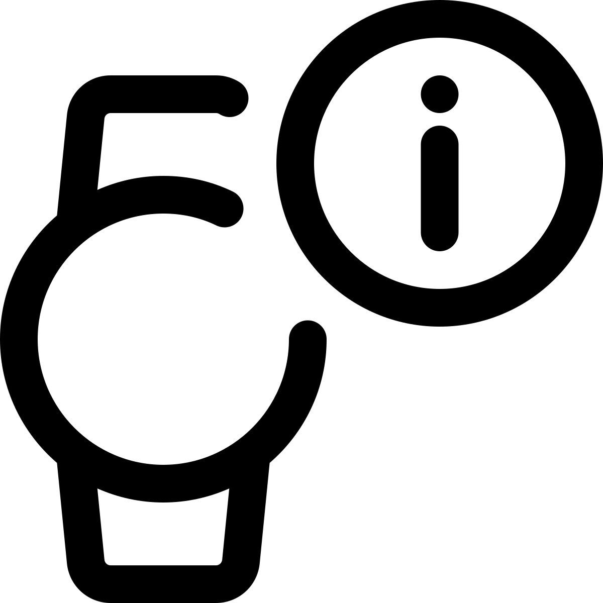 informazioni sullo smartwatch icon