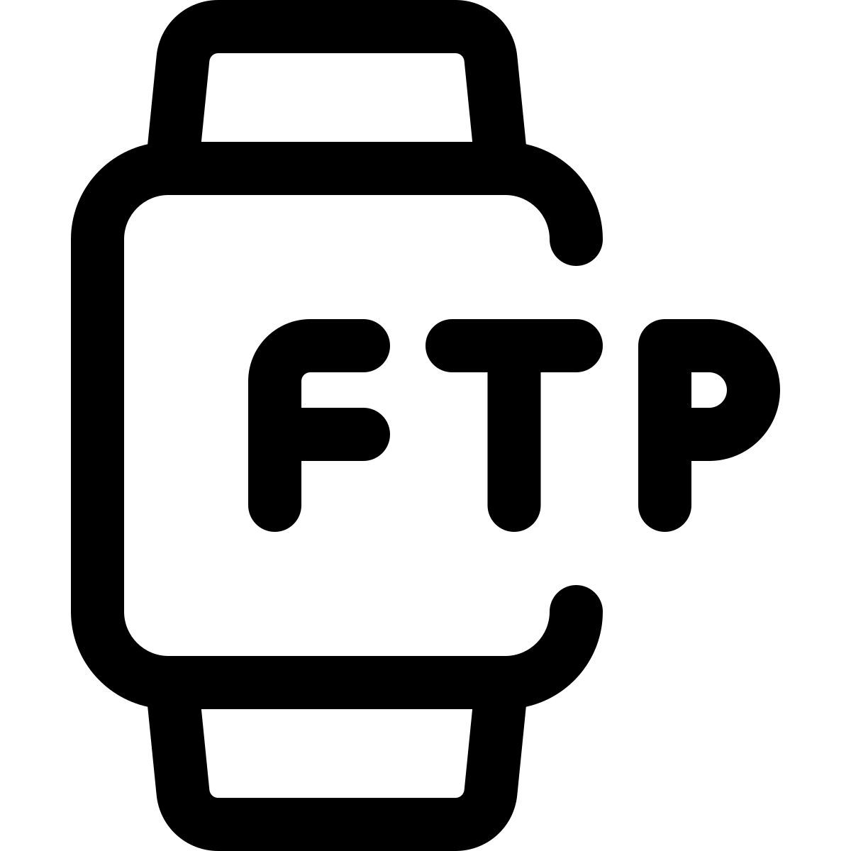 relógio inteligente ftp icon