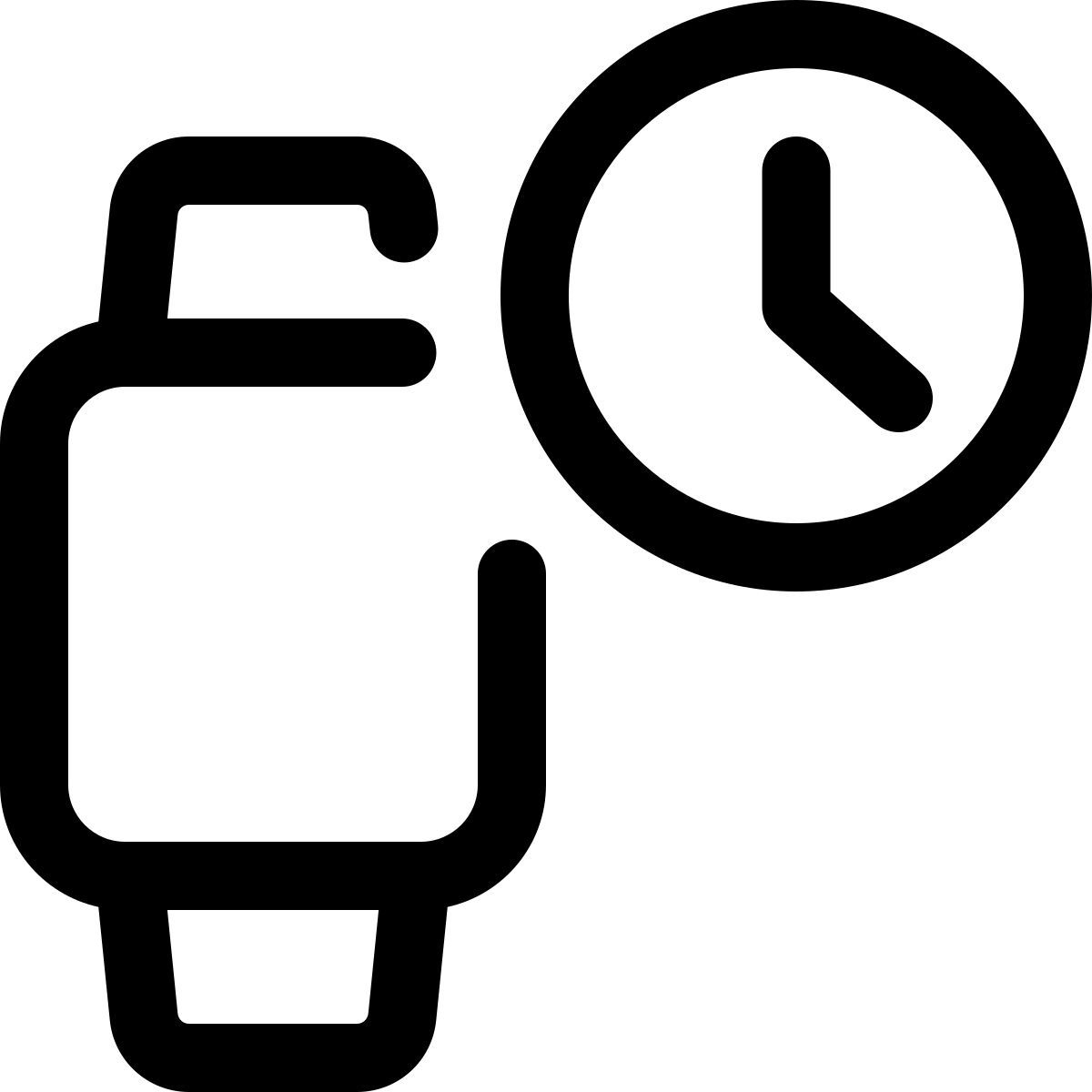 temporizador de smartwatch icon
