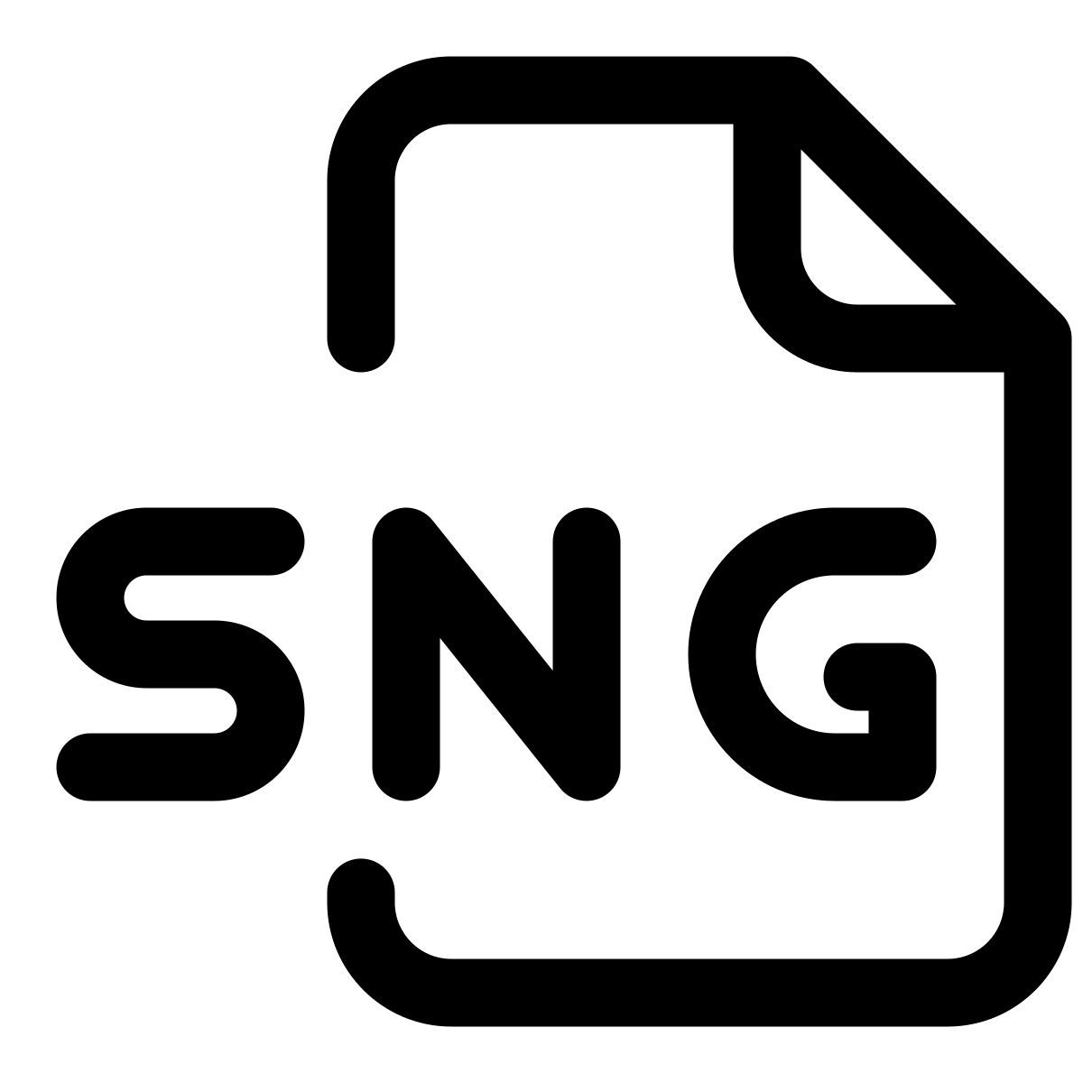 fichier sng icon