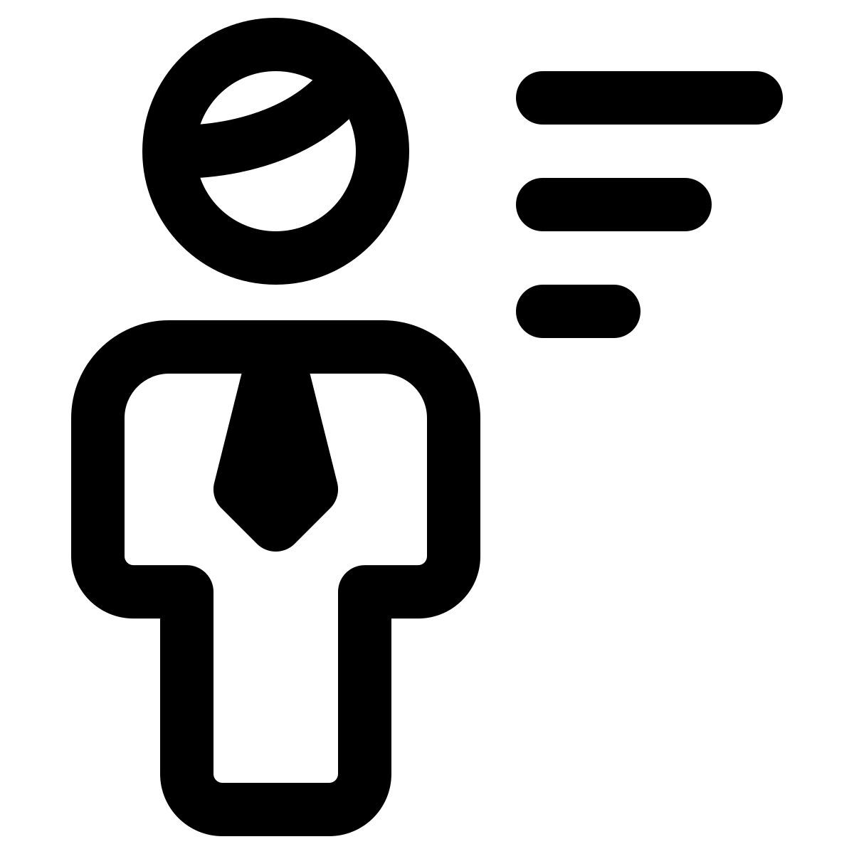 sort the document from left side businessman portal icon