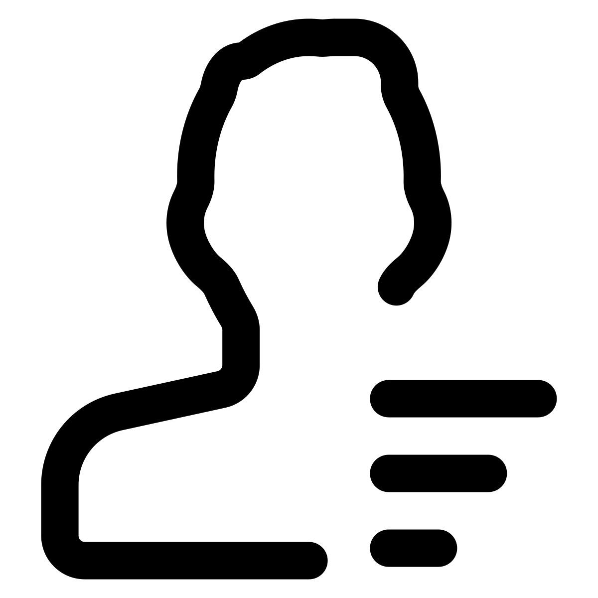 left alignment icon