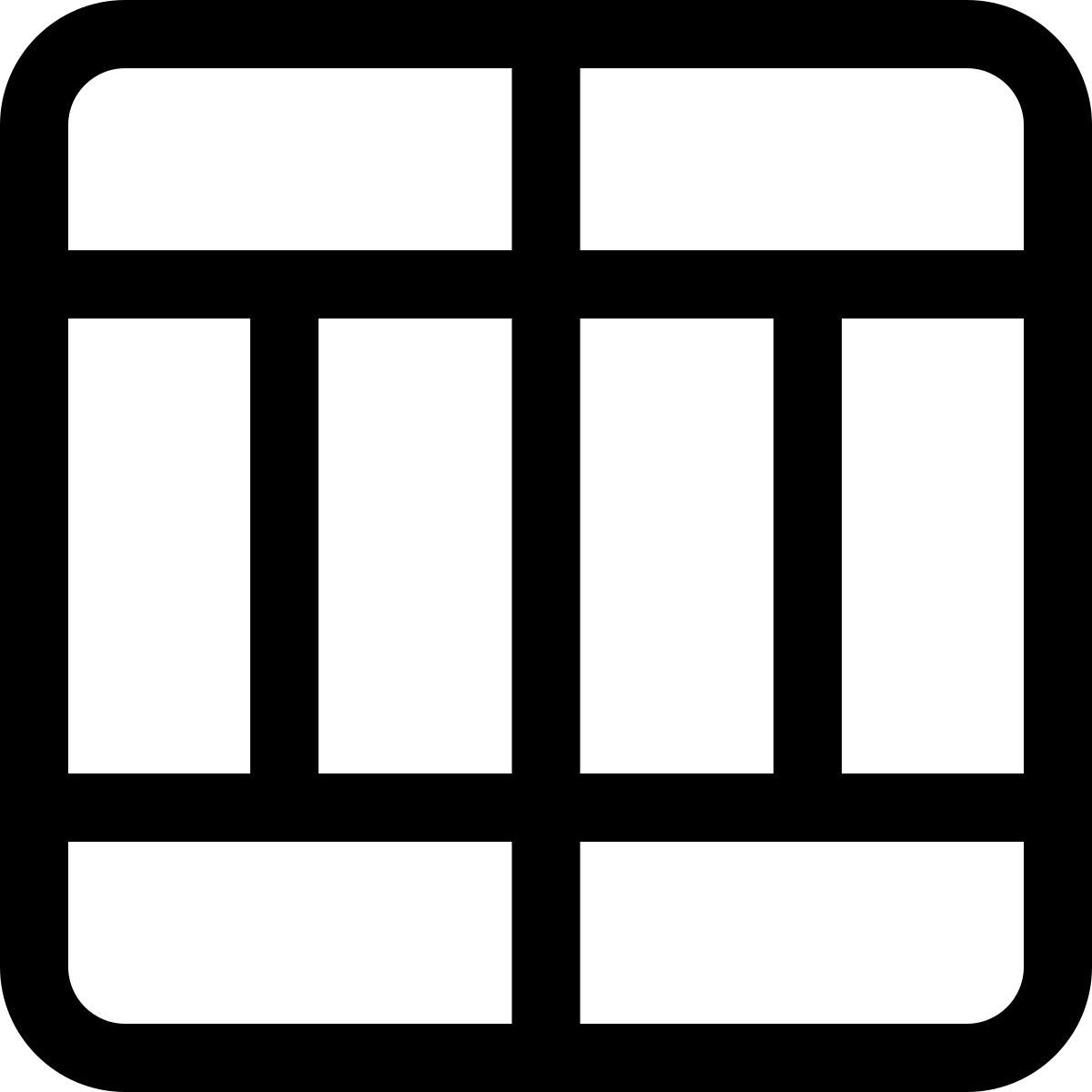 split section table icon