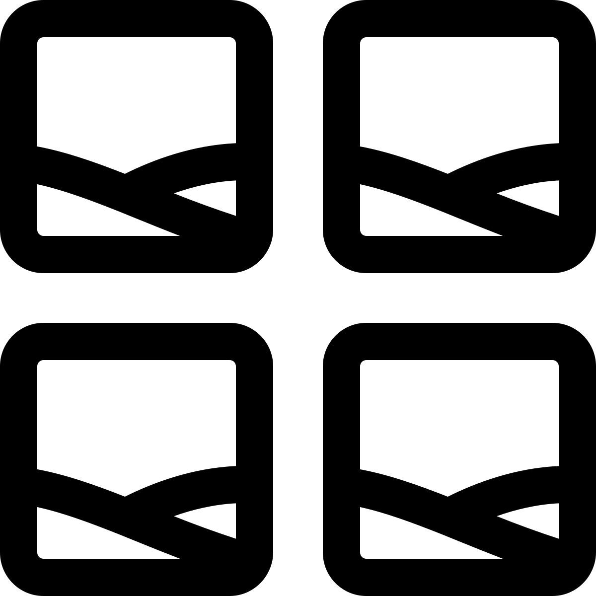 square collage layout icon