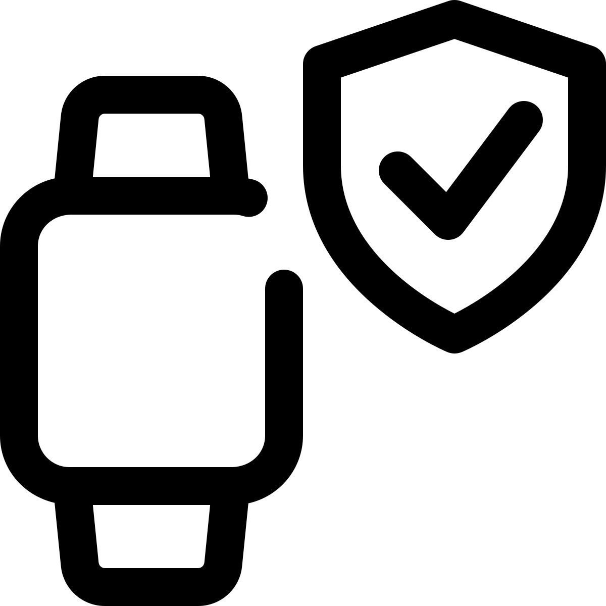 smartwatch protection icon