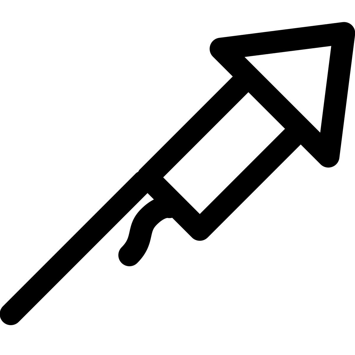 skyrocket feuerwerk icon