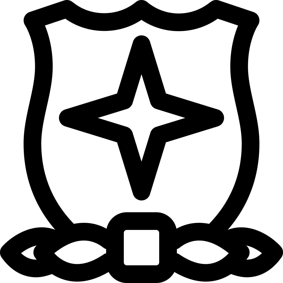 insigne de la sécurité intérieure icon