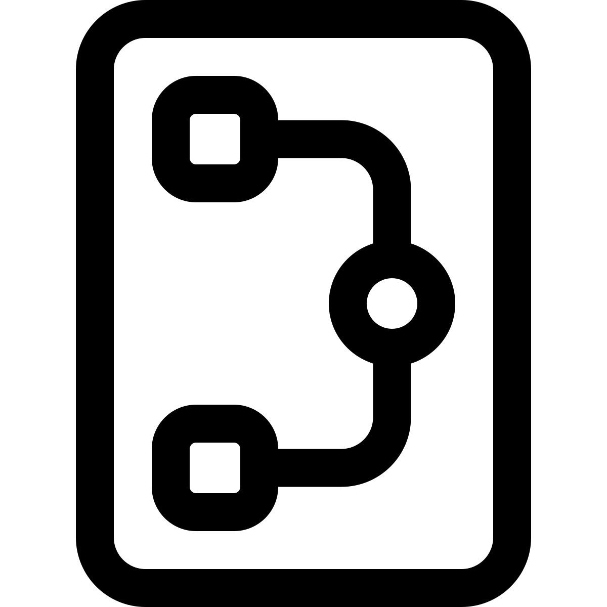 página de fluxograma icon