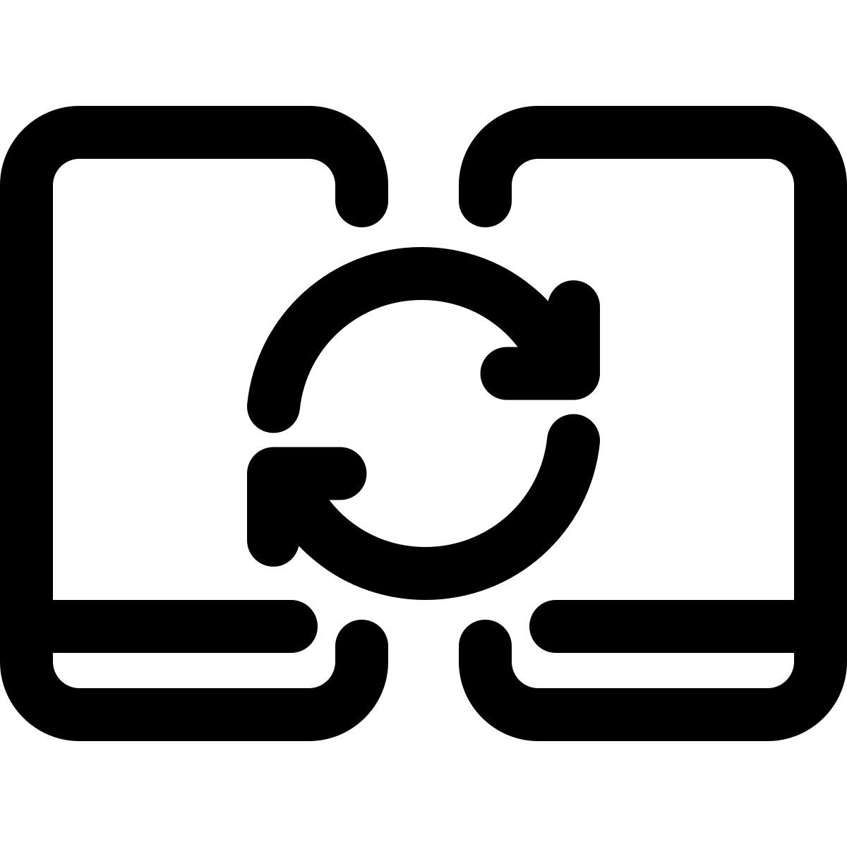 phone synchronization icon