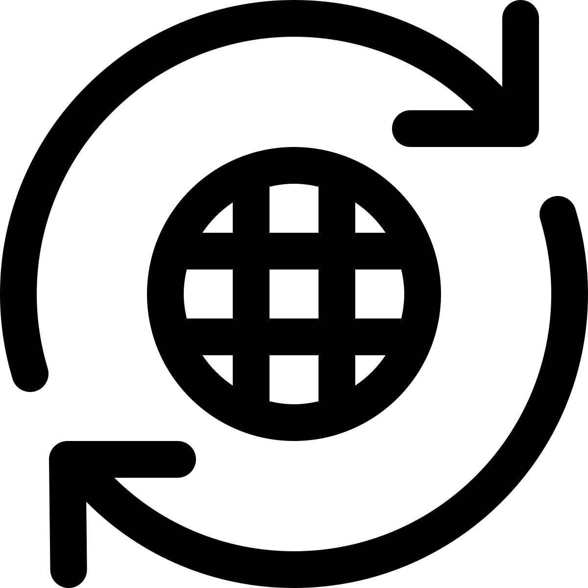 sincronización web icon