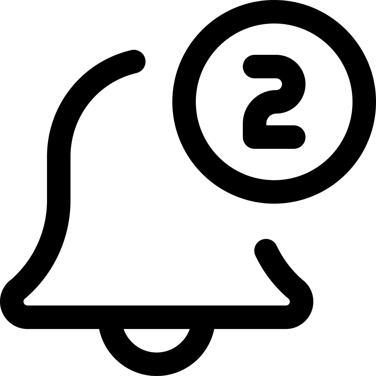 two notifications icon